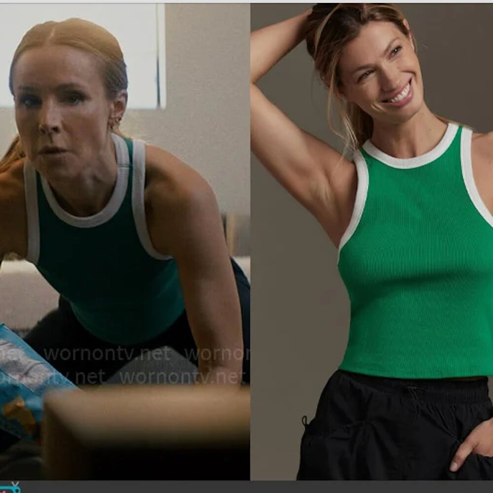 Anthropologie Green Tank